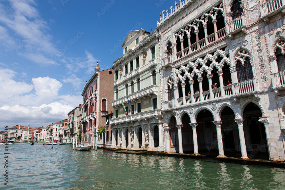 Venise : Grand Canal, Ca d'Oro