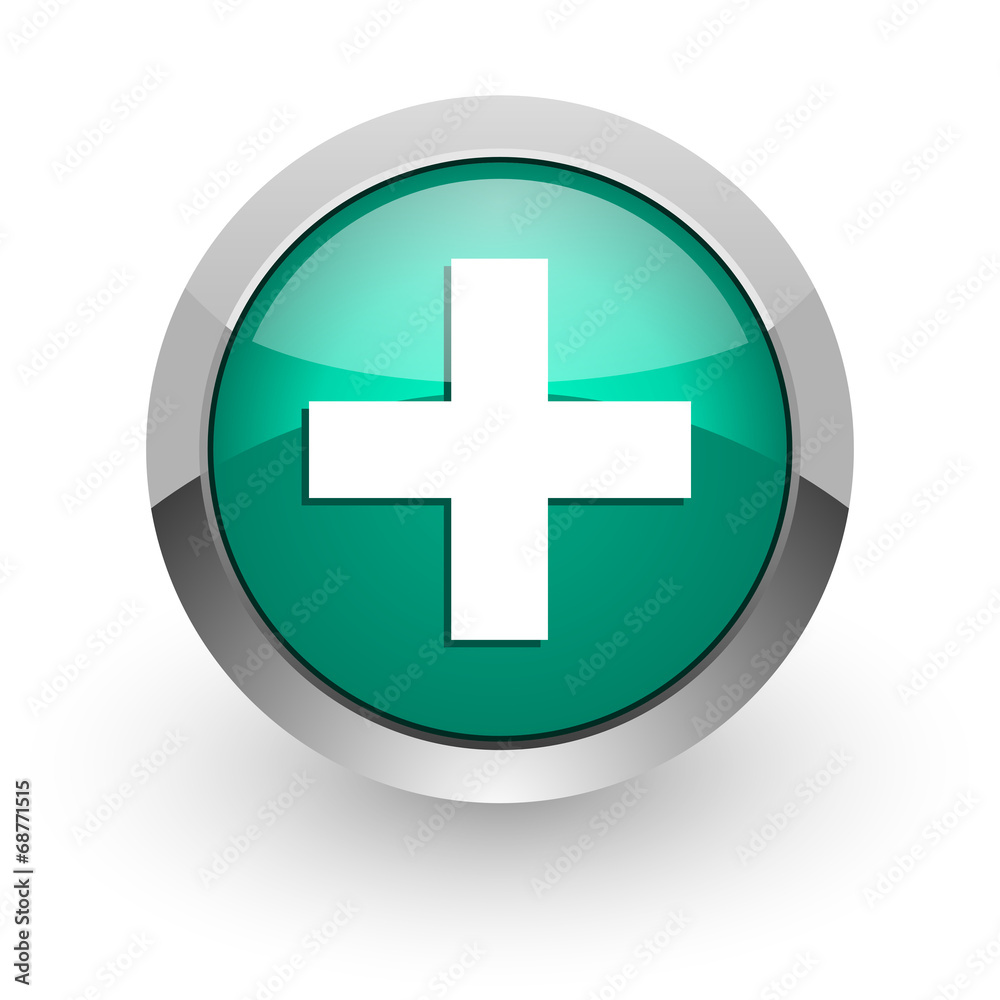 plus green glossy web icon plus green glossy web icon