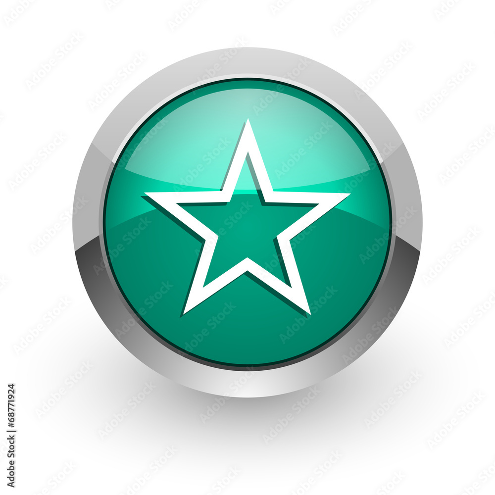 star green glossy web icon star green glossy web icon