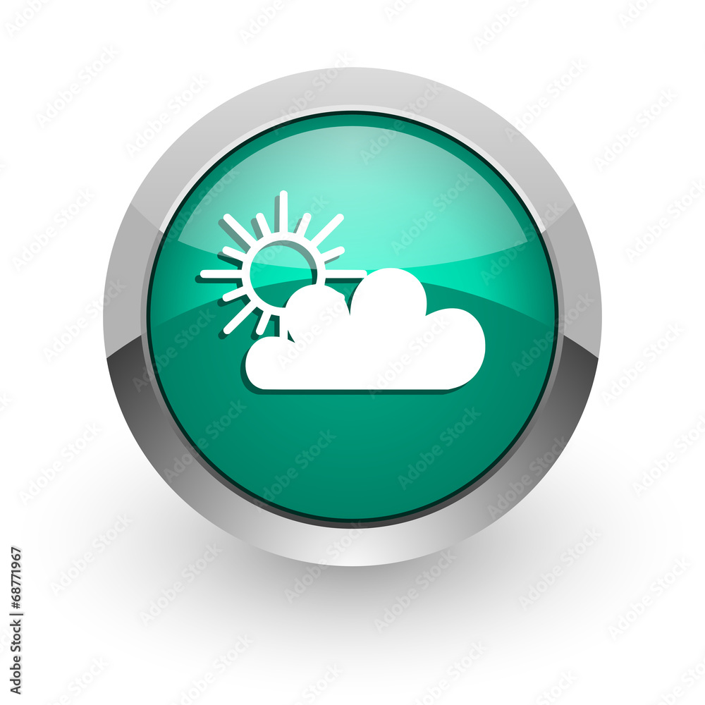 cloud green glossy web icon cloud green glossy web icon