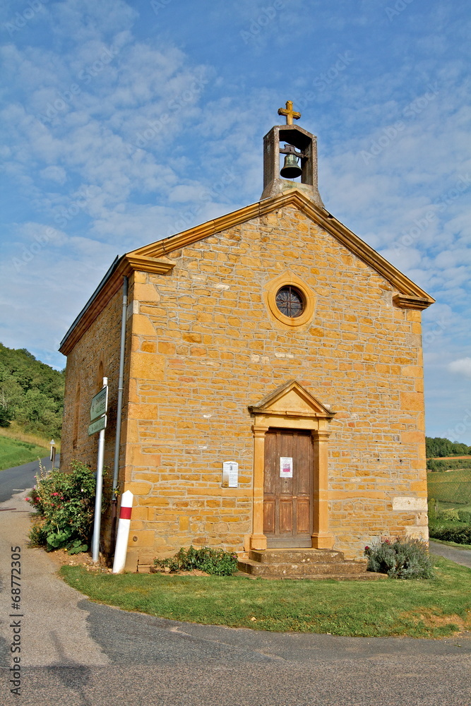 Naklejka premium CHAPELLE SAINT ROCH BEAUJOLAIS