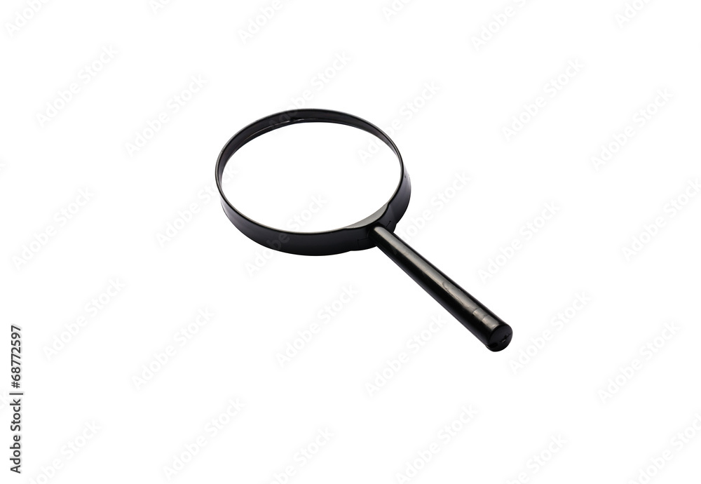 Magnifying glass isolated on white background Magnifying glass isolated on white background