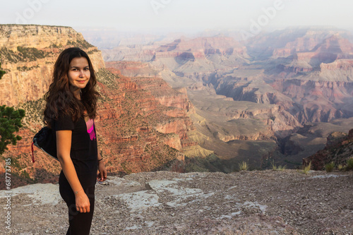 Happy at the Grand Canyon