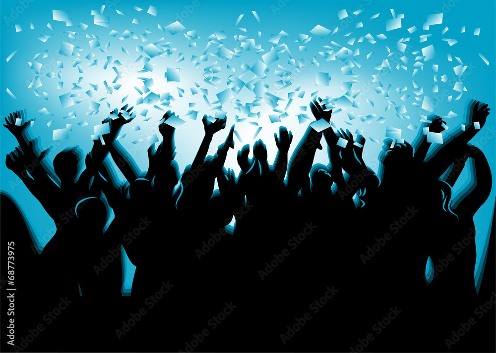 festival crowd festival crowd