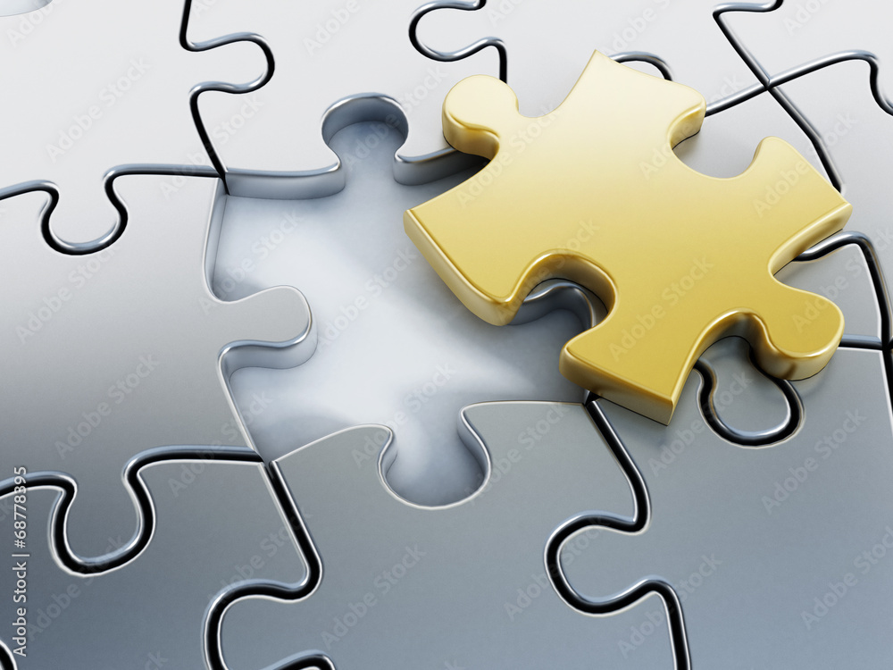 Obraz premium Missing puzzle piece