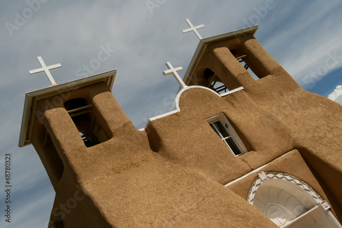 San Francisco de Asis Mission Church in New Mexico photo