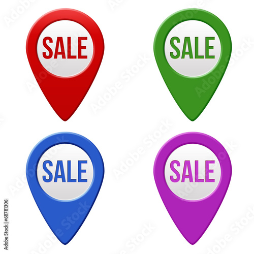 Sale set of colorful pointers