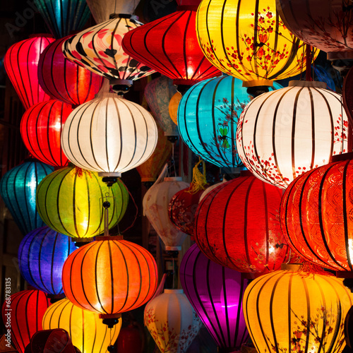 Traditional Lamps in Hoi An, Vietnam