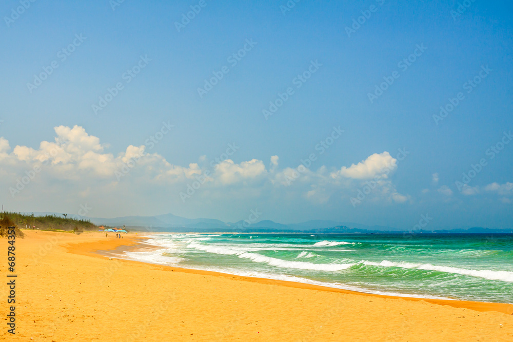 Vietnam beach at Phu Yen province