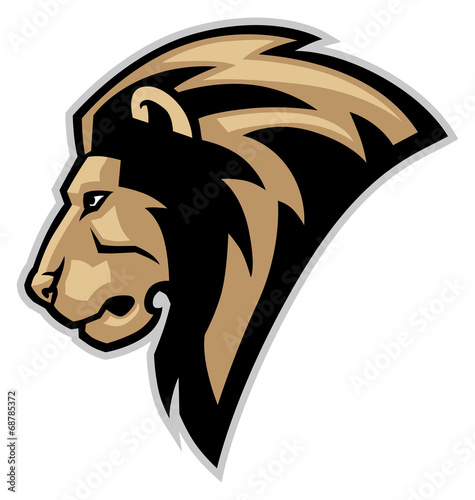 lion head mascot