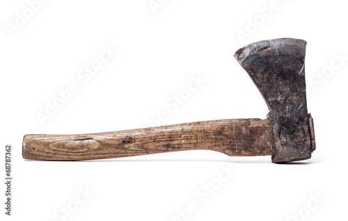 Old chopping axe