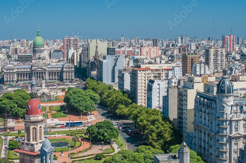 Panorama of Buenos Aires  Argentina