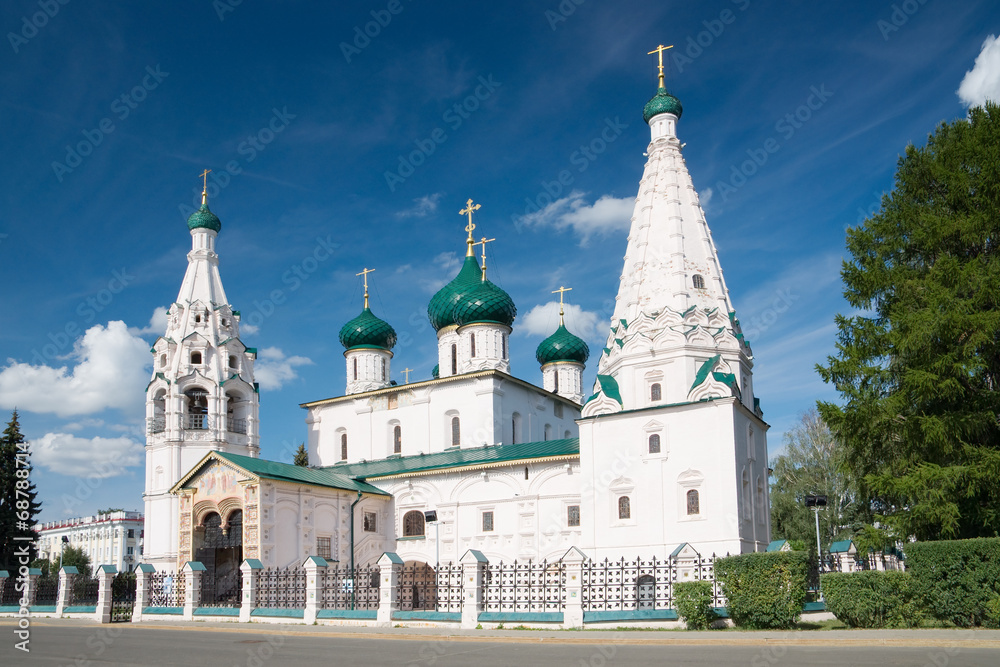 Древняя церковь Ильи пророка в Ярославле, Россия