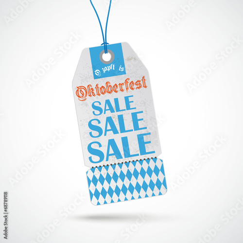 Oktoberfest Price Sticker Sale