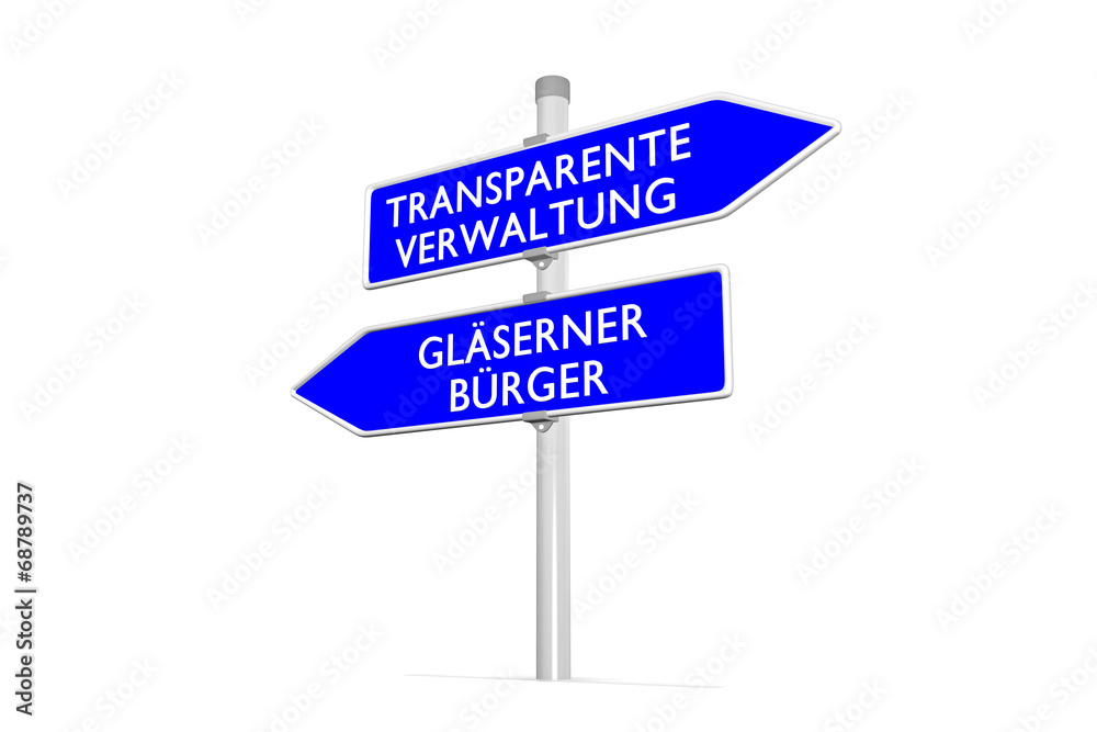 Gläserner Bürger vs Transparente Verwaltung Gläserner Bürger vs Transparente Verwaltung