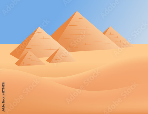 Pyramids in Egypt