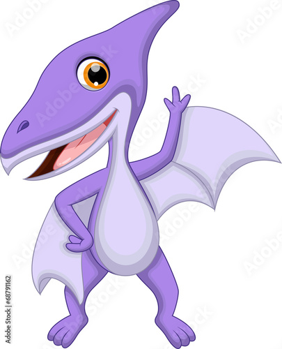 Pterodactyl cartoon