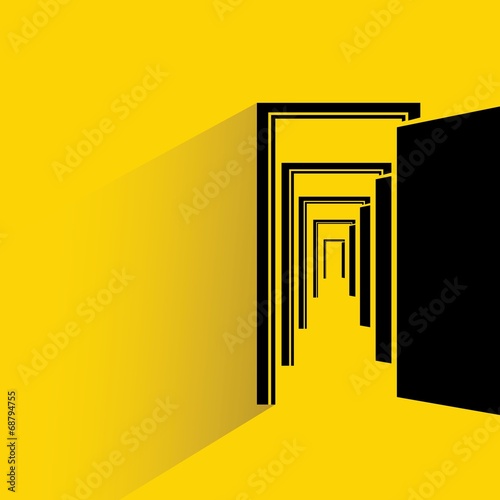 open door