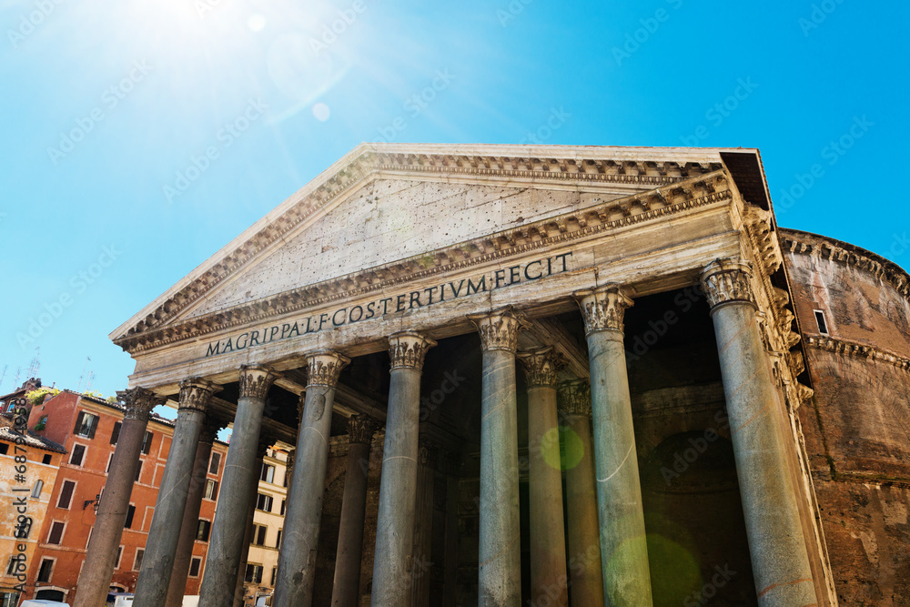 Obraz premium The Pantheon, Rome, Italy.