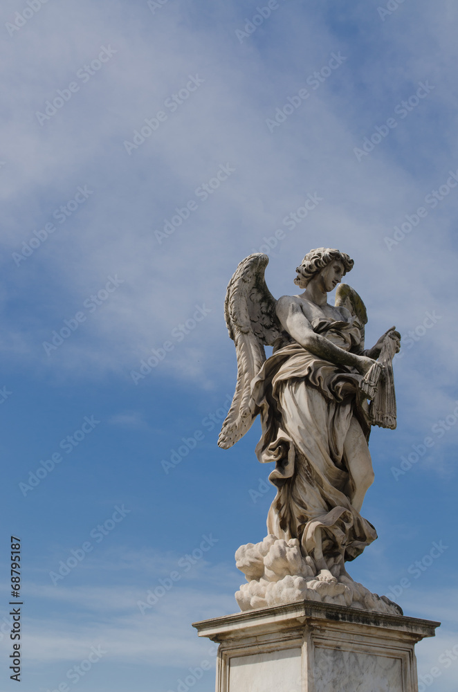 Angel statue, Castel Sant'Angelo, Rome, Italy