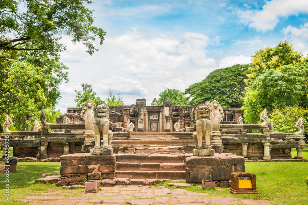 historic Prasat Hin Phimai Castle at Nakhon Ratchasima Province