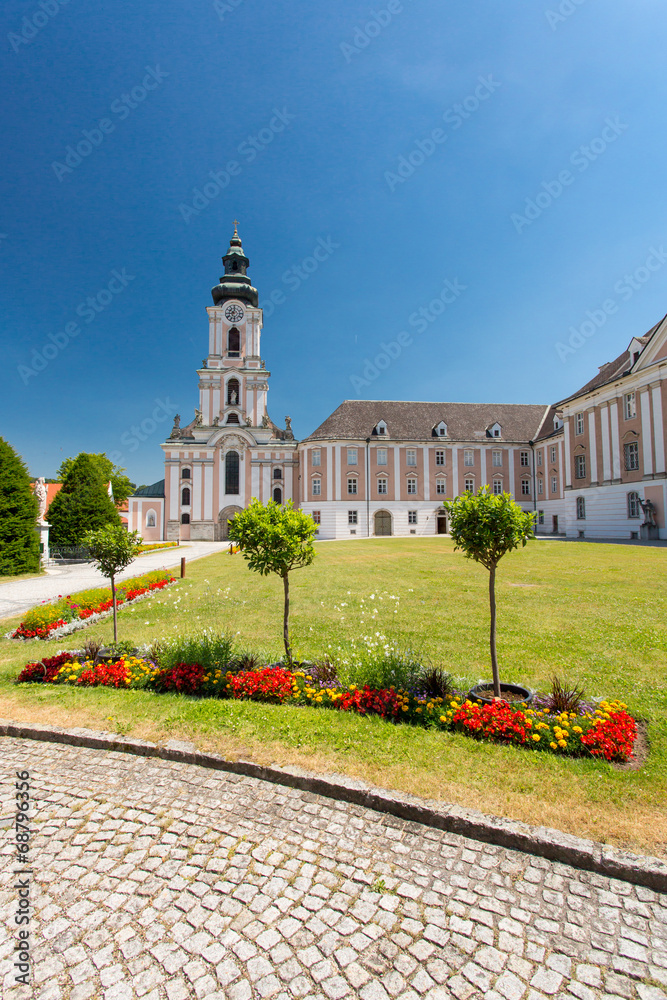 Fototapeta premium Wilhering Abbey, Stift Wilhering, Austria
