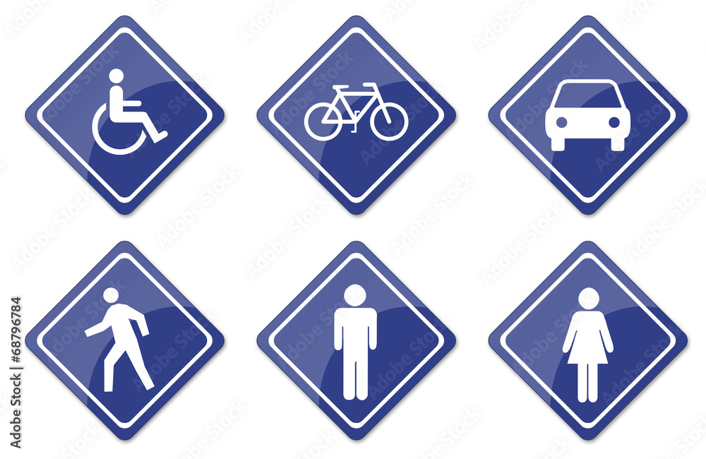 Allow Signs Set Allow Signs Set