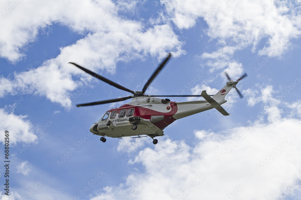 Hubschrauberflug Hubschrauberflug