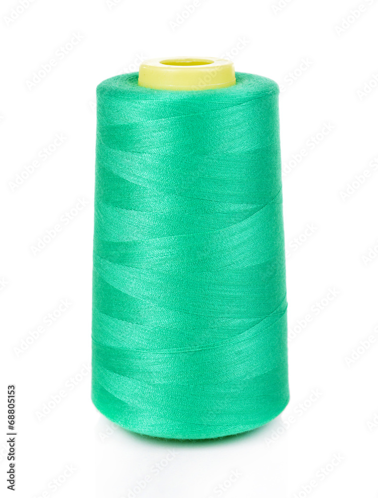 Skein of thread isolated on white Skein of thread isolated on white
