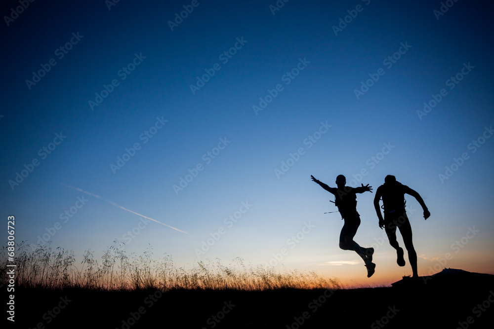 Running is fun Running is fun