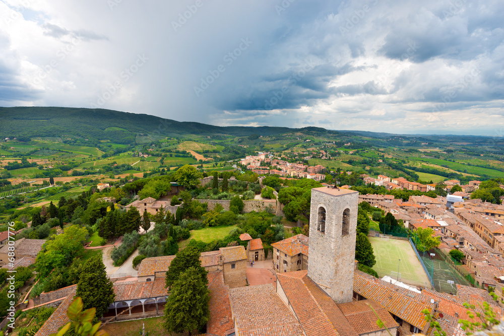 Fototapeta premium San Gimignano - Siena Tuscany Italy