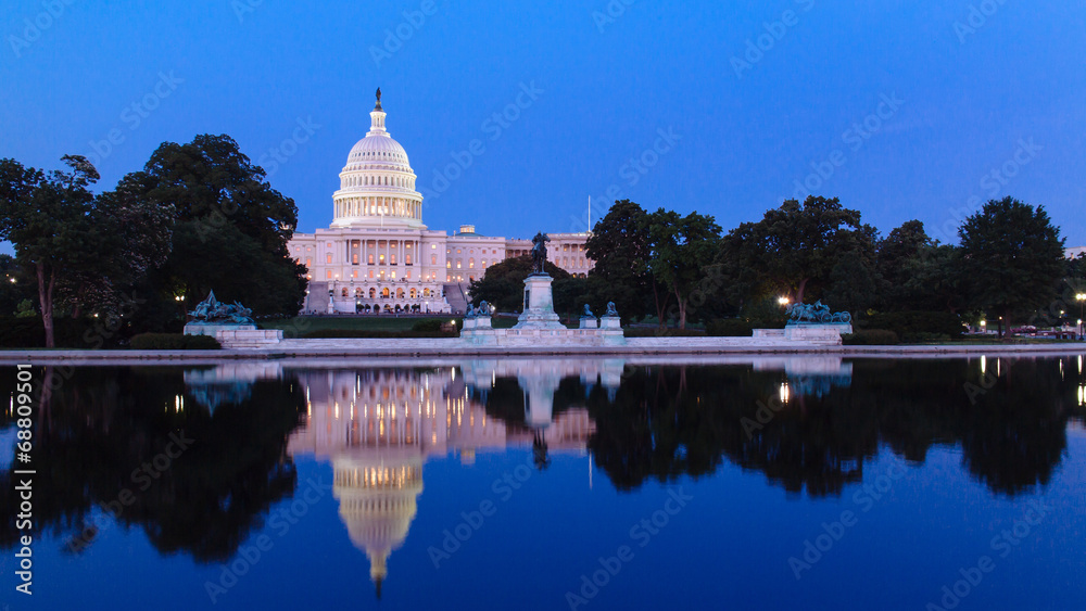 The United Statues Capitol Building, Washington DC, USA.