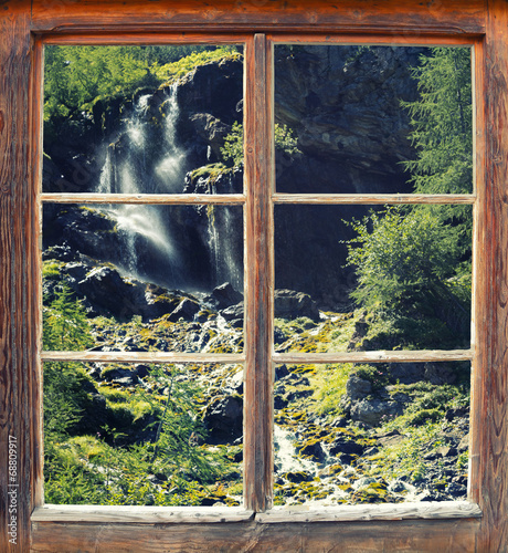 Fensterblick Natur