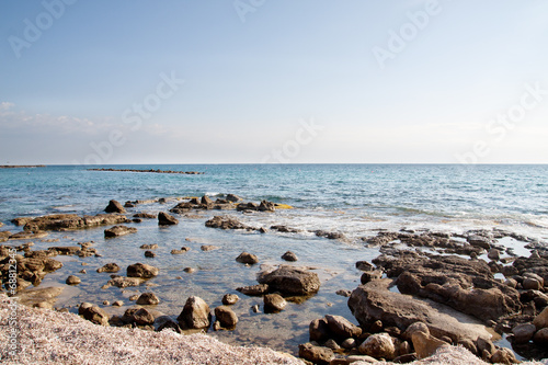Rockbeach in Phapos (Cyprus) photo
