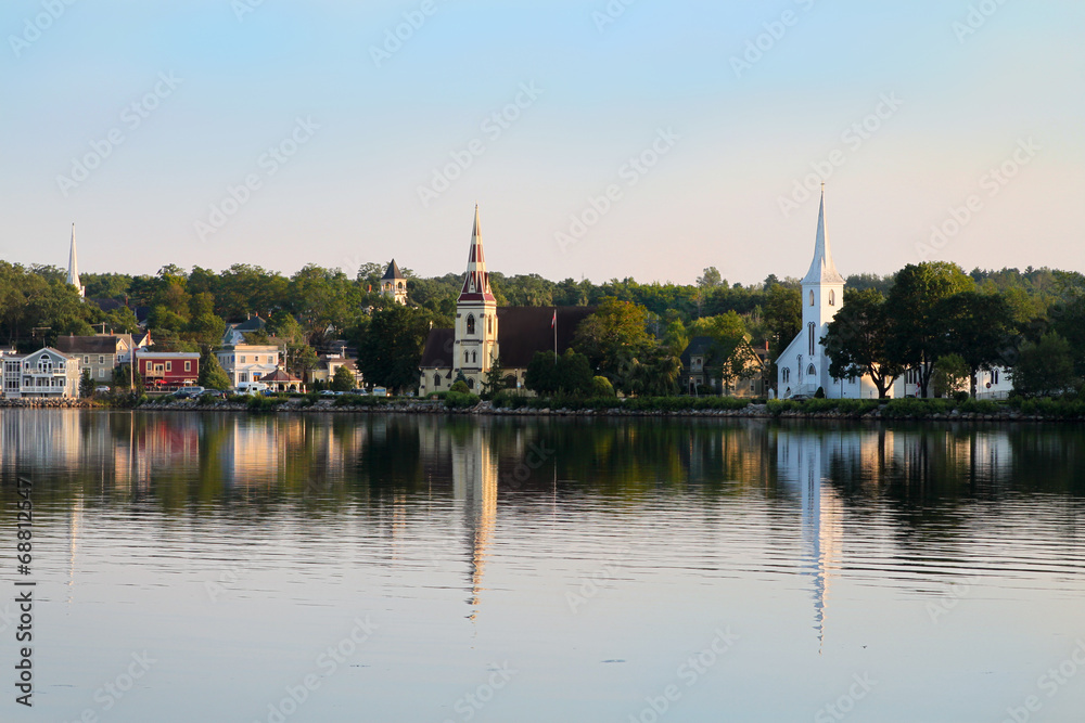 Fototapeta premium Mahone Bay, Nova Scotia