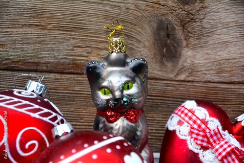Christbaumschmuck - Katze