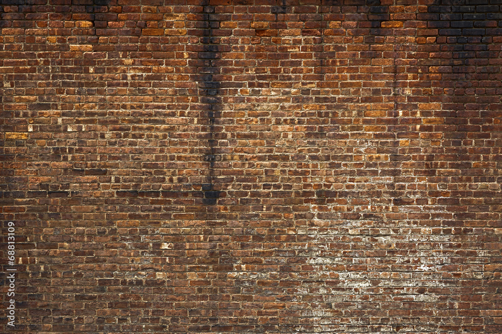Fototapeta premium the old red brick wall