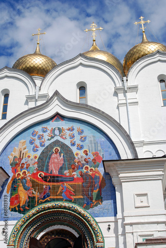 Assumption Church in Yaroslavl, Russia.