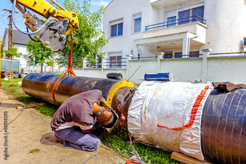 New pipeline in neighborhood