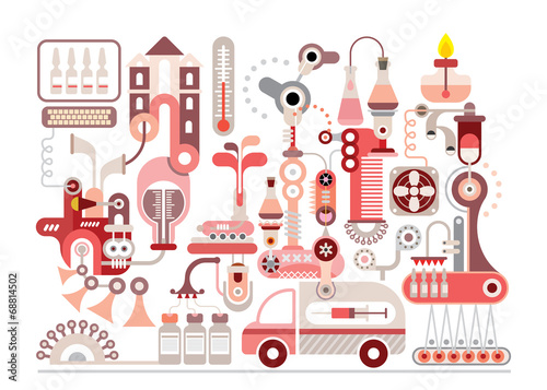 Research laboratory and pharmaceutical manufacture