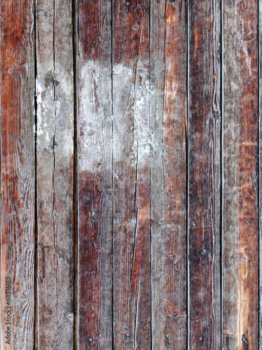 Vertical brown wood plank wall texture background