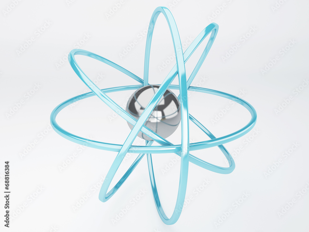 molecule, atom on white background molecule, atom on white background