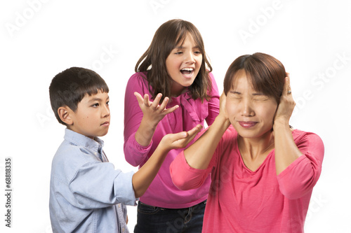 Shutting out nagging kids.