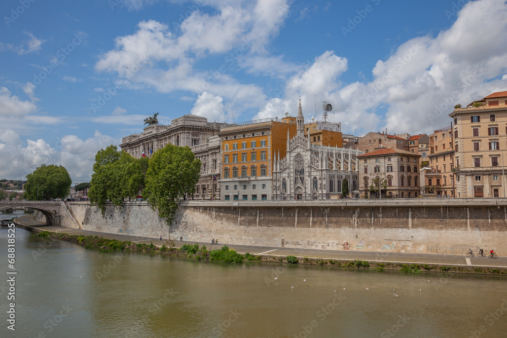 Le Tibre à Rome