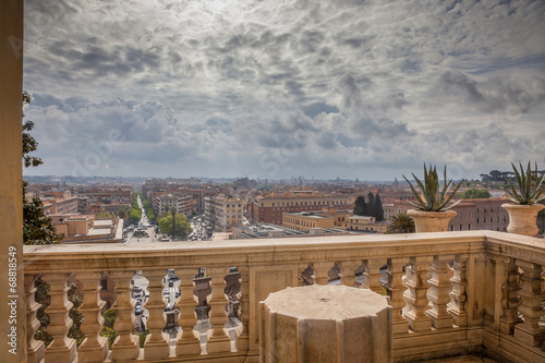 Photography Vue de Rome depuis le musée du Vatican