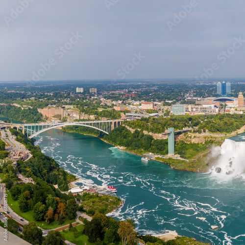 Niagara Falls view from Skylon Tower. Canada © PhotoSerg