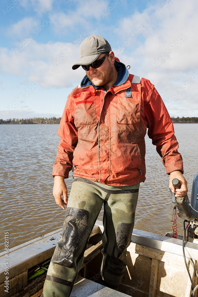 custom made wallpaper toronto digitalEel Fisherman