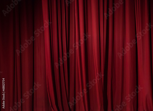 theater red curtain background