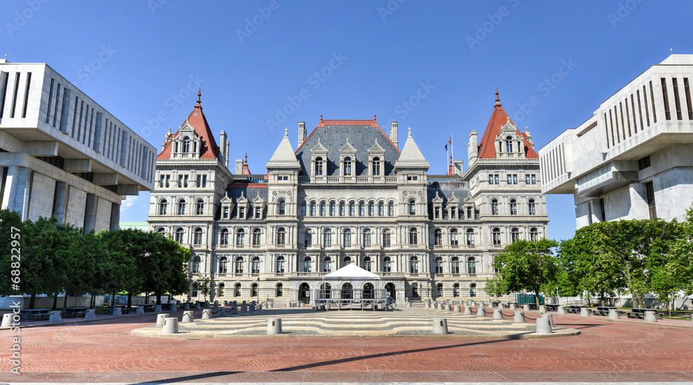 Naklejka premium New York State Capitol Building, Albany