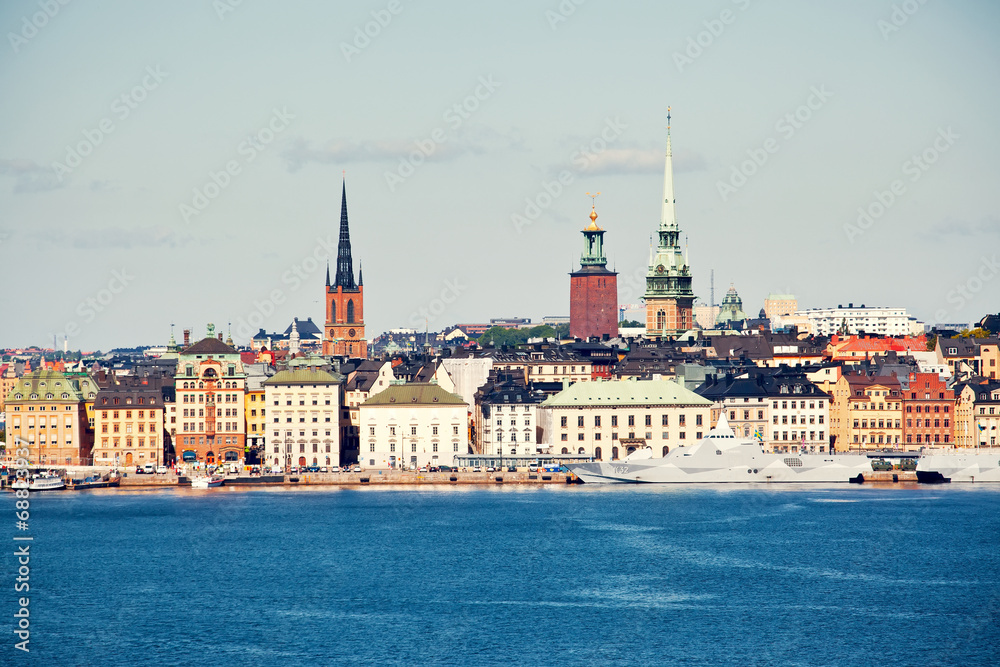 View to Gamla Stan in Stockholm